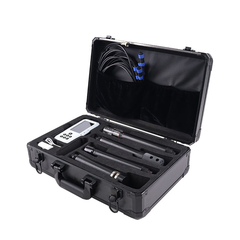 水溫、電導率、PH、氨氮、溶解氧、cod、濁度七參數(shù)水質(zhì)分析檢測儀